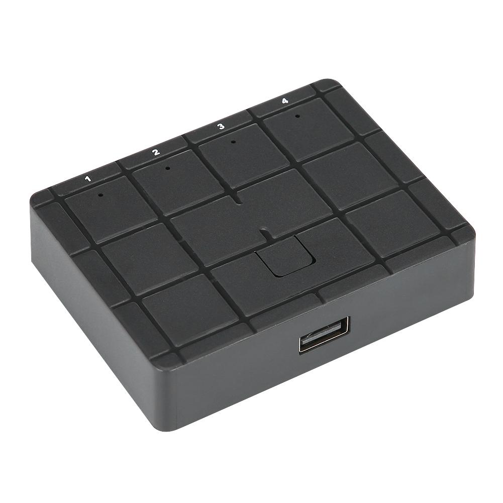 USB Splitter 4 in 1 out Umschalter Computerzubehör für Windows 98   ME   2000   XP   Windows 7   Windows 8.1
