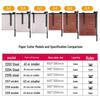 M&G A3 Wooden Paper Cutter CN plug (adapter included)