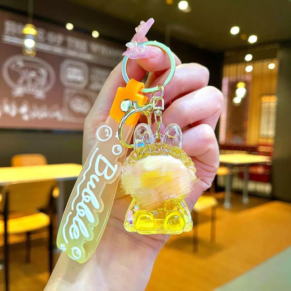 Quicksand Keychain Cute Doll Blind Box Ornament Bag Pendant Key Chain