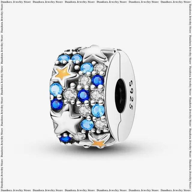 Three Piece Set Charm Beads Fits Charms Bracelet for Women 925 Silver Pendant Bead DIY Jewelry Gift