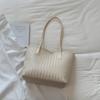 Tote Bag - Retro Woven Shoulder Bag - Hand-held Underarm Bag