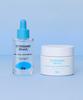 [2-Piece Set] Hyaluronic Acid Deep Moisturizing Plumping Ball Serum 30ml + Panthenol Radiance Barrier Shield Cream 50ml
