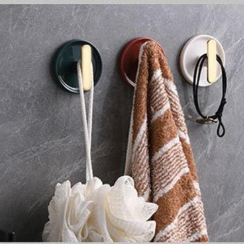 5 Stück selbstklebende Haken ohne Stanzen, Garderobenständer, Schlüsselhalter, Kleiderbügel, Haken, Küche, Mehrzweck, Badezimmer, starke Haken