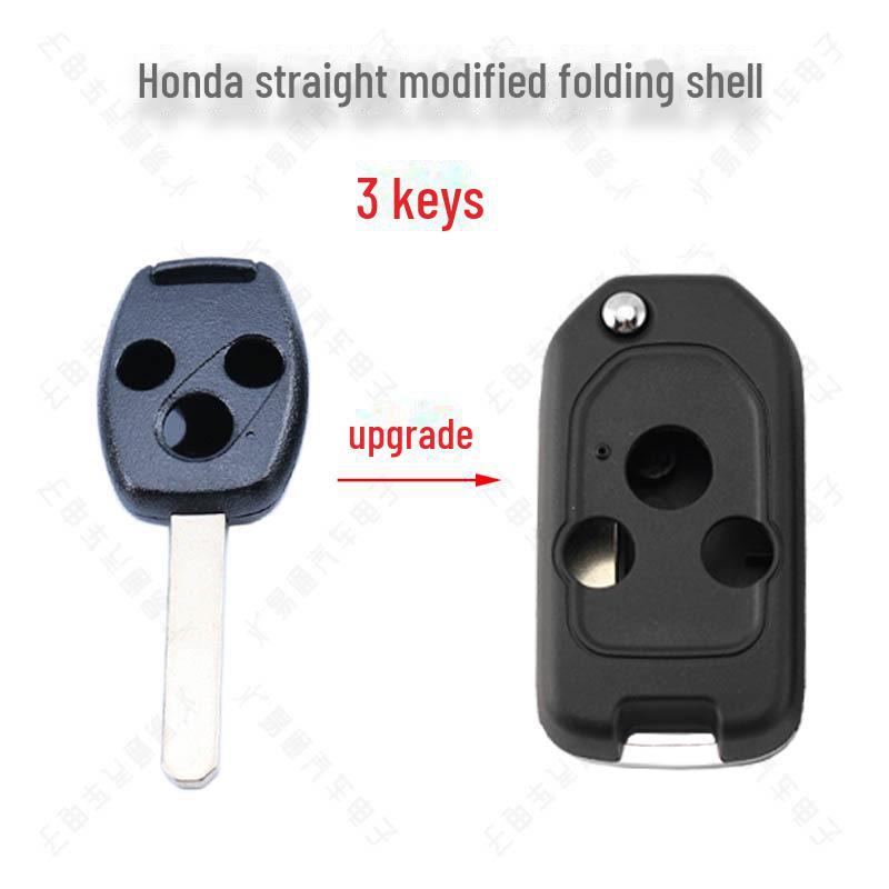 Корпус складного ключа Honda Fit для Binzhi Ge Rui XRV и Fengfan, модифицированный для прямых ключей Honda.