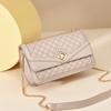 IELGY Fashion Black Diamond Bag Premium Crossbody Chain Bag