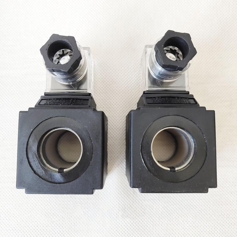 Bobină Electrovalvă Hidraulică 220v 110v Diametru Interior 21mm Înălțime 44mm Seria Pătrată DSG