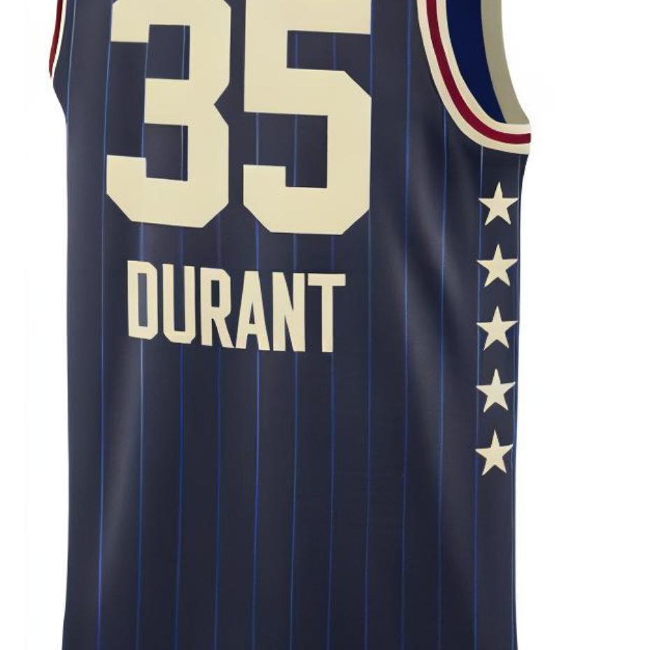 Jordan NBA Dri-Fit Durant All Star Jersey Blue Men Streetwear FQ7739-421