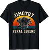 T-shirt Meme Jimothy Raccoon Seattle Légende Sauvage