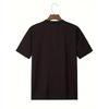European sizes Men'S Casual Summer T-Shirt - "Spider Mom" Graphic, Short Sleeve, Round Neck, Knit Fabric, Outdoor Activity Wear