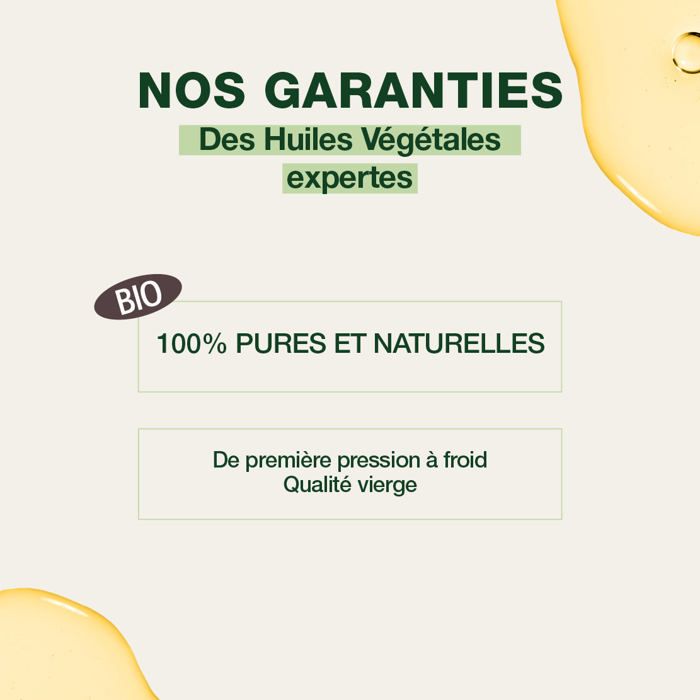 Huile Végétale Bio - PRANAROM - Ricin - 50ml - Nourrit cheveux - Fortifie ongles - Texture épaisse