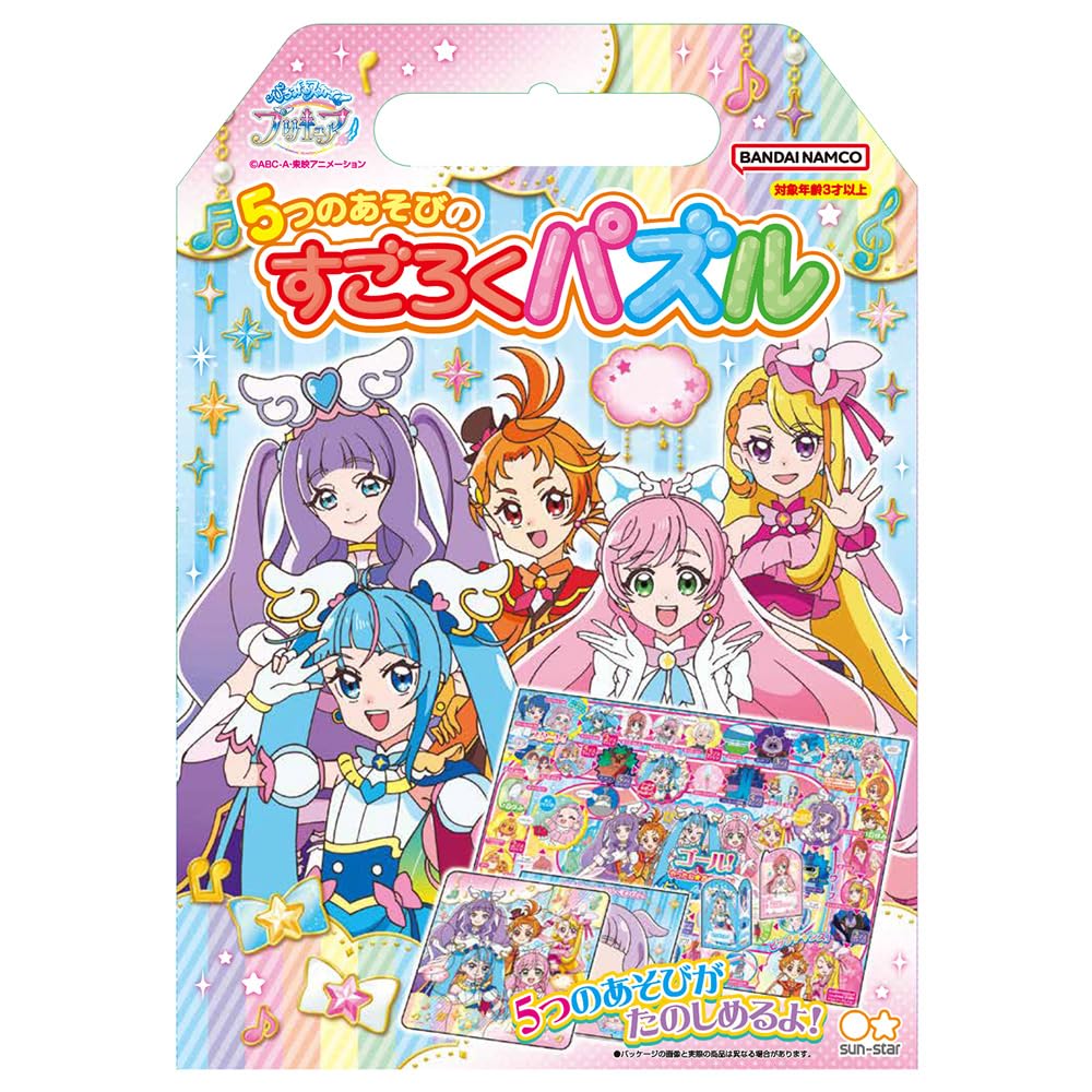 

Канцелярские товары Sunstar Расширяющееся небо! PreCure Набор из 5 пазлов Сугороку 3144340A