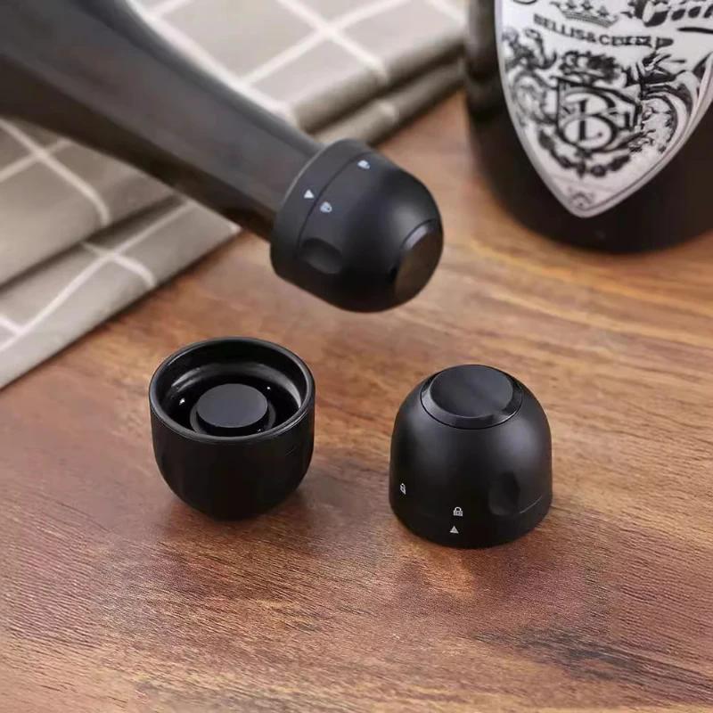 Cocktail Home Silicone Sealing Bar Accessories Vacuum Wine Bottle Stopper Drinkware Reusable to Keep Barware Kitchen Dining