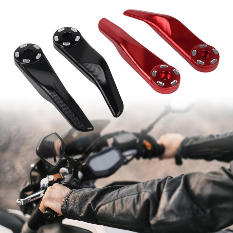 Easy Installation Aluminum Handlebar Guards for Motorcycle Ensuring Quick Setup and Secure Nonslip Grip