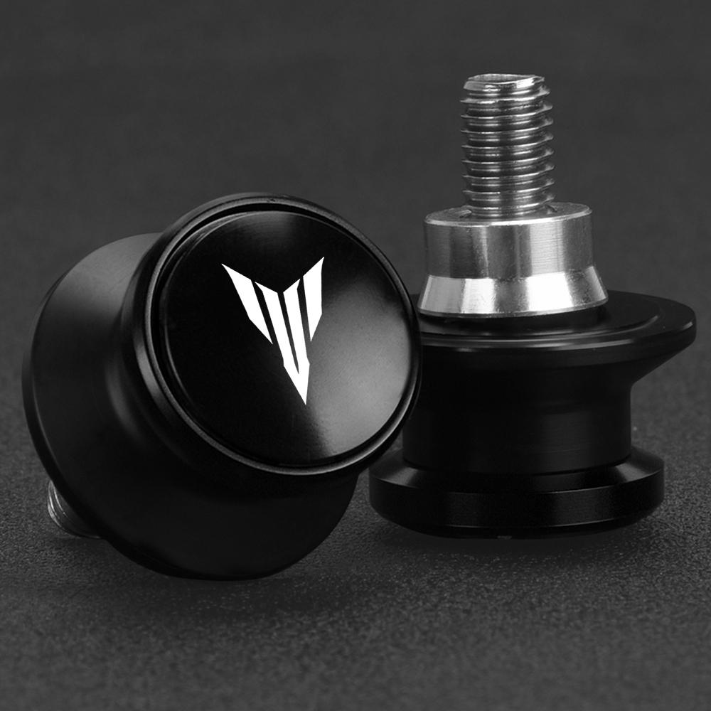 Tracer MT 09 07 03 10 Motorcycle  6MM Swingarm Spools Rear Stand Screws Slider For YAMAHA MT25 MT03 MT15 MT125 MT01 MT-09 MT07