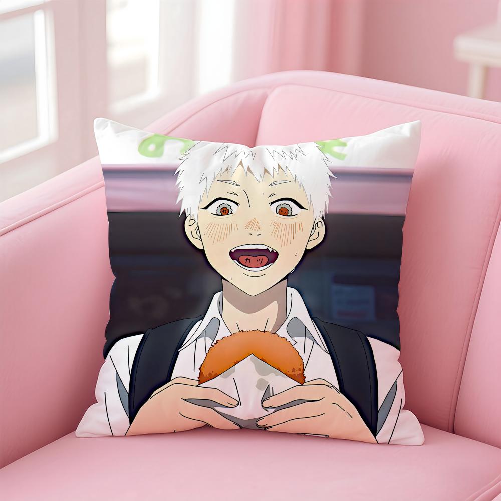 Anime T-The S-Summer Hikaru D-Died Cushion Cover Comfortable Reversible Pillow Cover Ideal for Car Sofa Bedroom & Beyond