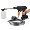 500W Cordless High Pressure Washer Spray Water Guns Car Wash Pressure Water Nozzle Cleaning Machine 24V For 18V Battery