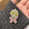 Snowflake Ultraman hairpin side high sense fashion unique design BB clip temperament elegant hair accessories