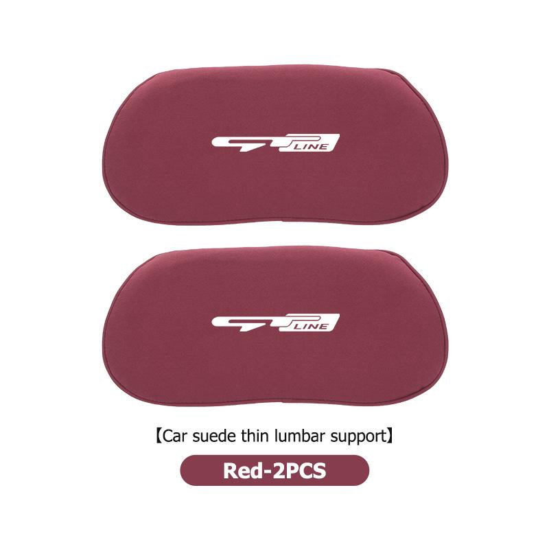 Car Seat Backrest Waist Lumbar Memory Foam Support Cushion For KIA K5 K2 Optima Soul Spectra Niro Cadenza Sephia Carens