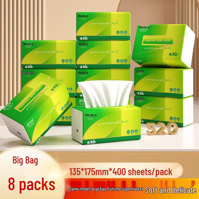Sukerle 5-Ply Natural Facial Tissues