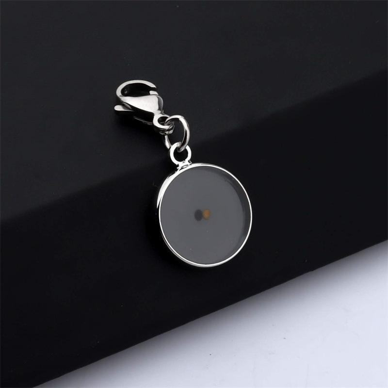 

Вера горчичное семя амулет аксессуары из нержавеющей стали браслет ожерелье для мужчин и женщин