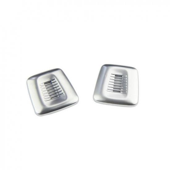 For BMW X3 F25 X4 F26 2011-2016 2017 ABS Silver Car Roof Microphone Cover Trim