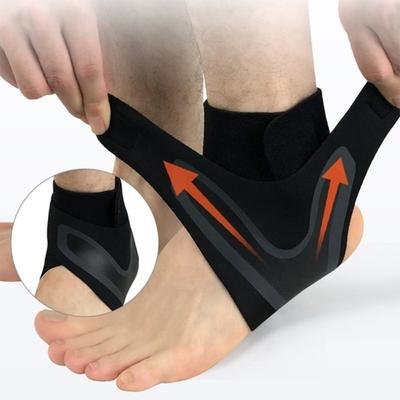 Lightweight Breathable Adjustable Anke Support Brace Compression Ankle Wrap Elastic Ankle Brace