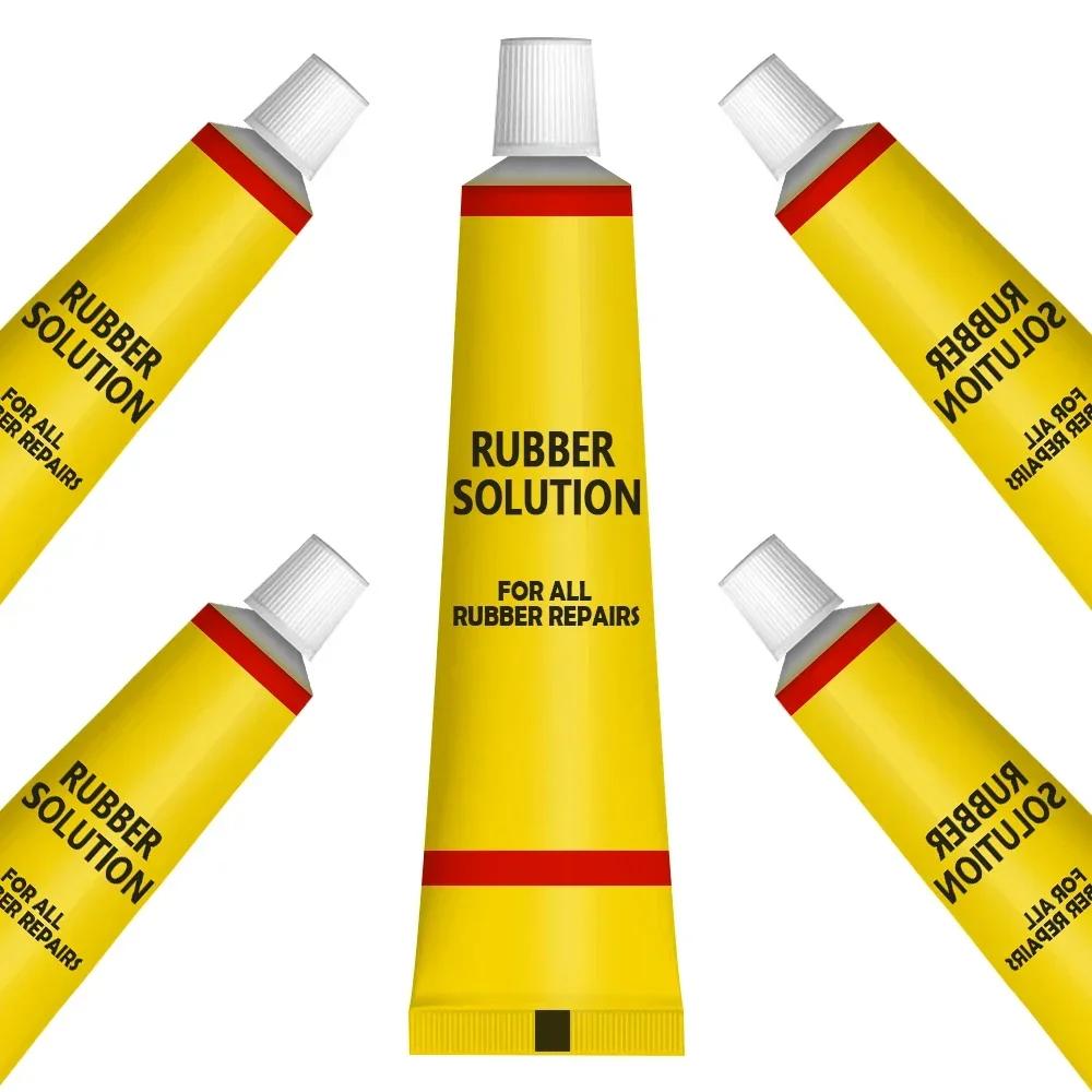 

5 шт. клей для ремонта велосипеда инструменты для ремонта велосипедных шин ремонт проколов велосипедной камеры цемент резиновый холодный ремонтный раствор