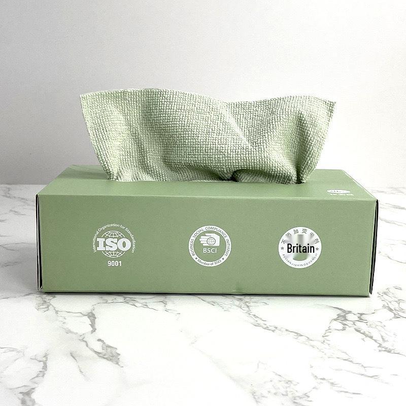 Verdicktes Einweg-Mikrofaser-Küchenspültuch