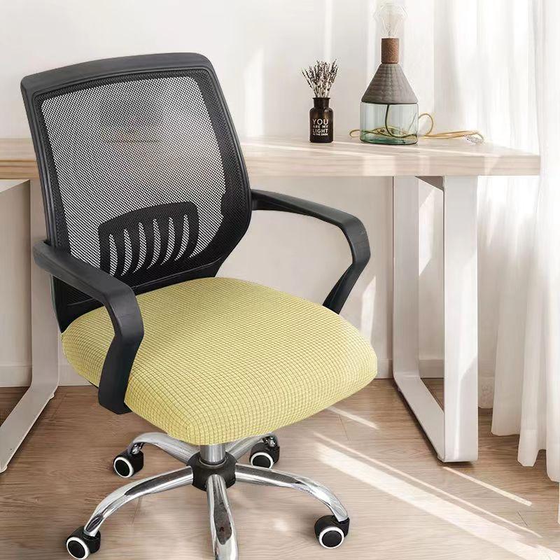 Corn Kernel Stretch Velvet Computer Chair Cover Home Chair Cover Thickened Simple Non-slip Dining Chair