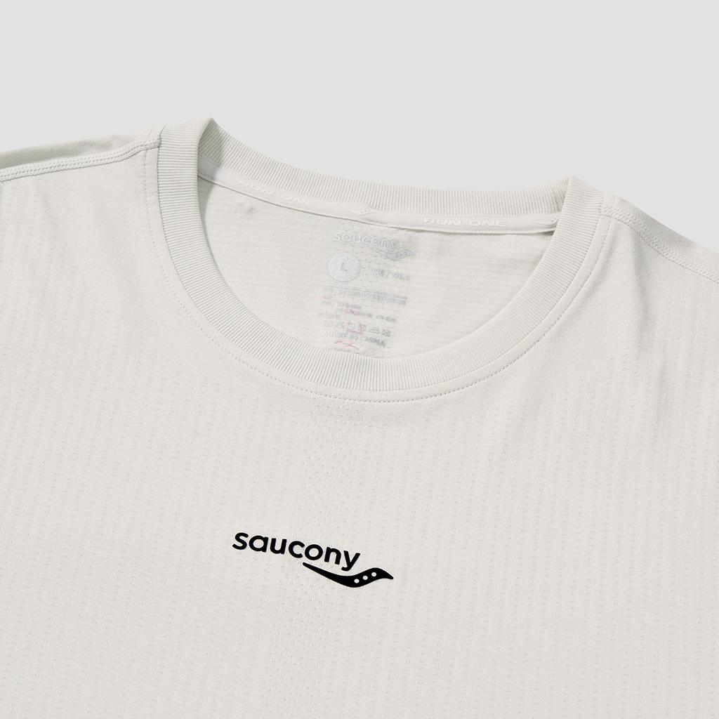 Saucony Round Neck Comfortable Pullover Simple Short Sleeve T-Shirt Men Tops SA2260ST63T-GR135