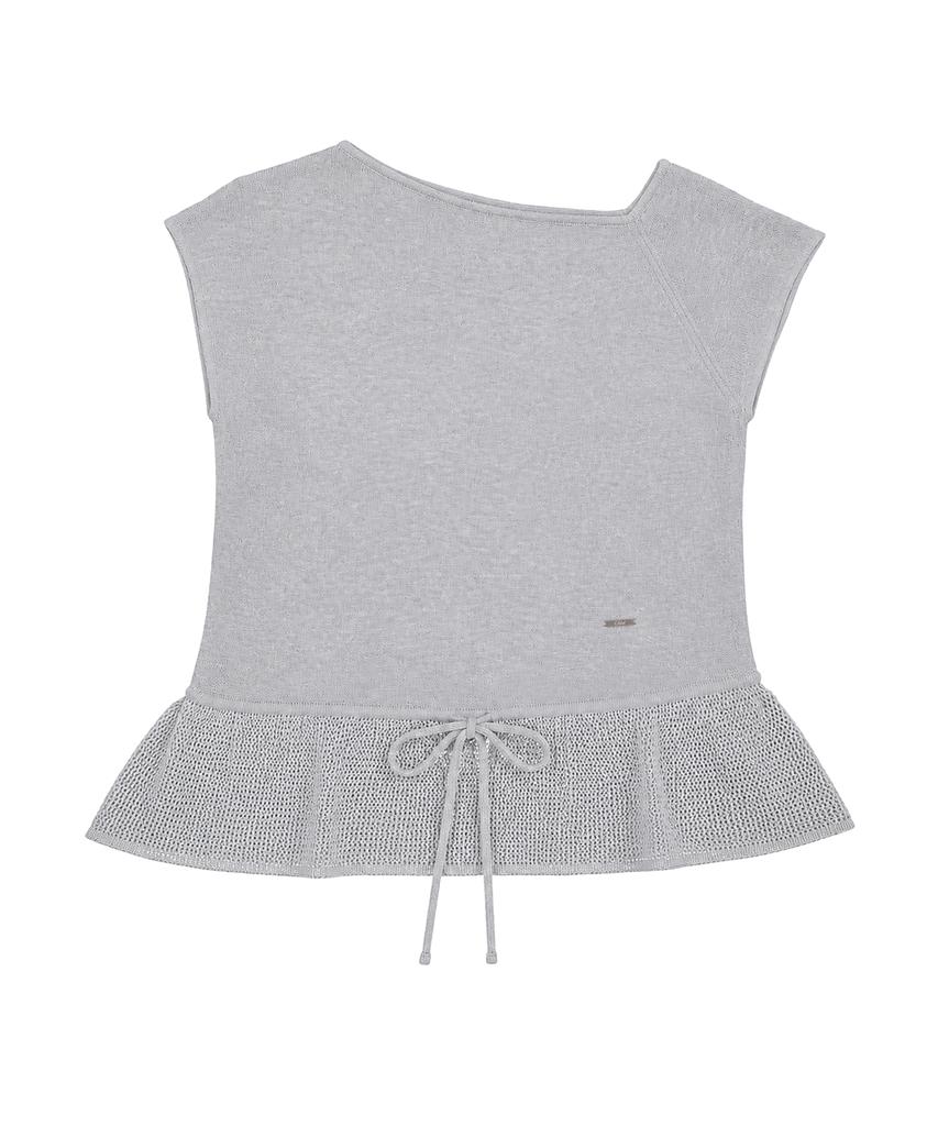 CLO'ET Asymmetrical Loose Fit Knit Top + 3 Colors