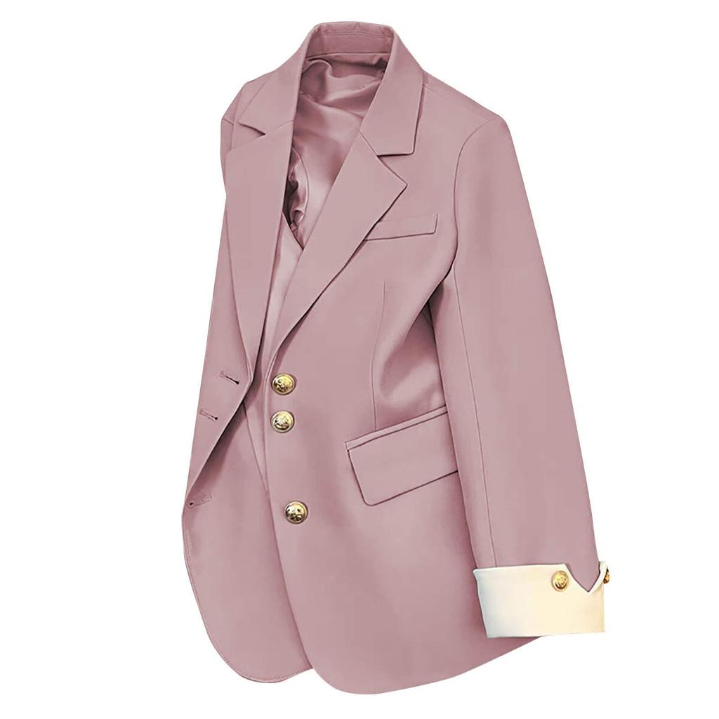 Women Top 3/4 Sleeve Casual Jacket Ladies Wear Blouse Top