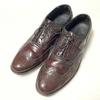 70s 1978 Vintage Florsheim Size 10D 27.0 28.0cm Full Brogue Dress Shoes Brown