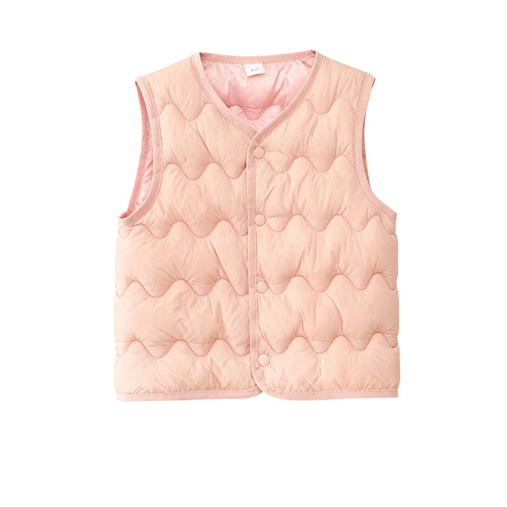 Children's Fashionable Casual Hooded Vest Jacket