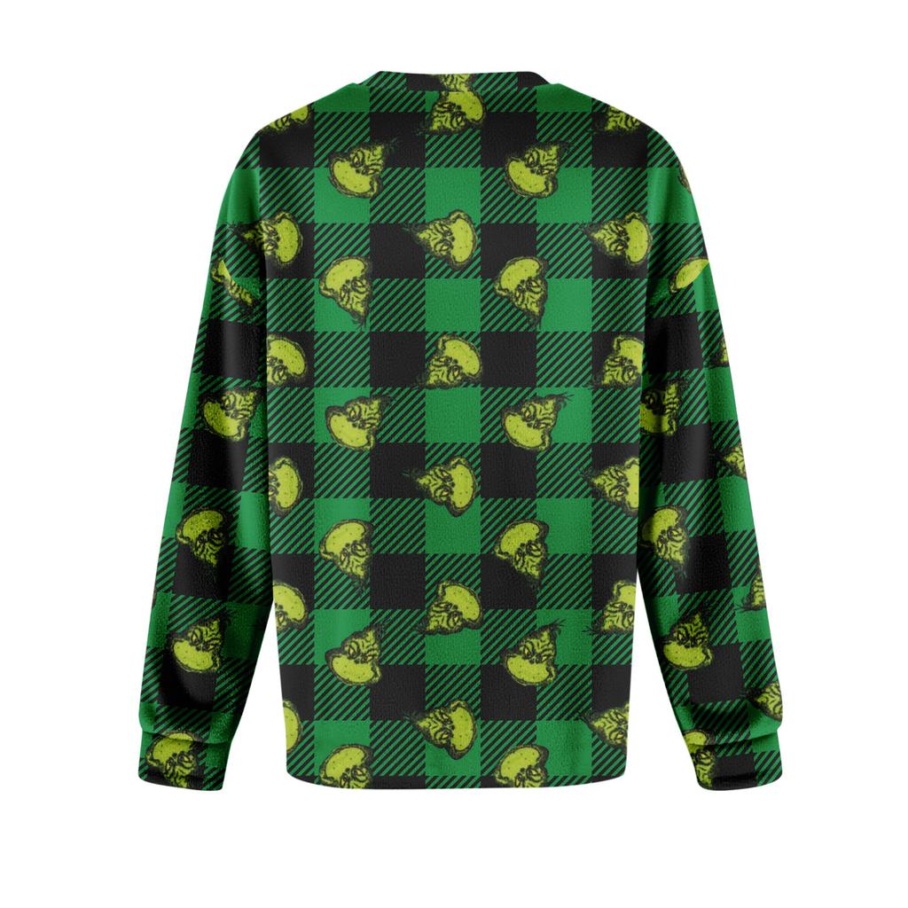 Women's Colorblock Sweatshirt Long Sleeve Round Neck Casual Comfortable Loose Lightweight Women's Sweatshirt