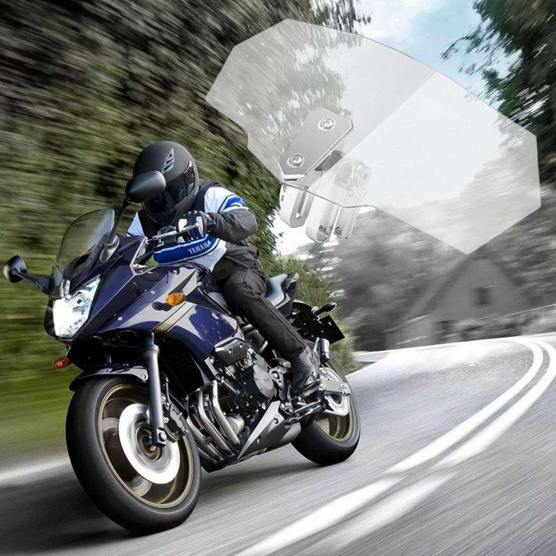 Motorrad Verstellbare Erhöhungsplatte Für Motorrad Windschutz Erhöht Universeller Kleiner Windschutz Motorrad Zubehör