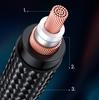 Audio cable 3.5mm mini jack (male) - XLR (female) 1m black