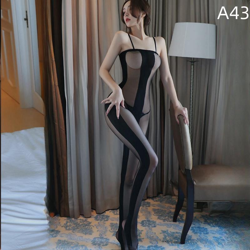 Sexy Netzstrümpfe mit offenem Schritt, Strumpfhose, Dessous für Frauen, Spitzenstrumpfhose, transparenter Body in Übergröße