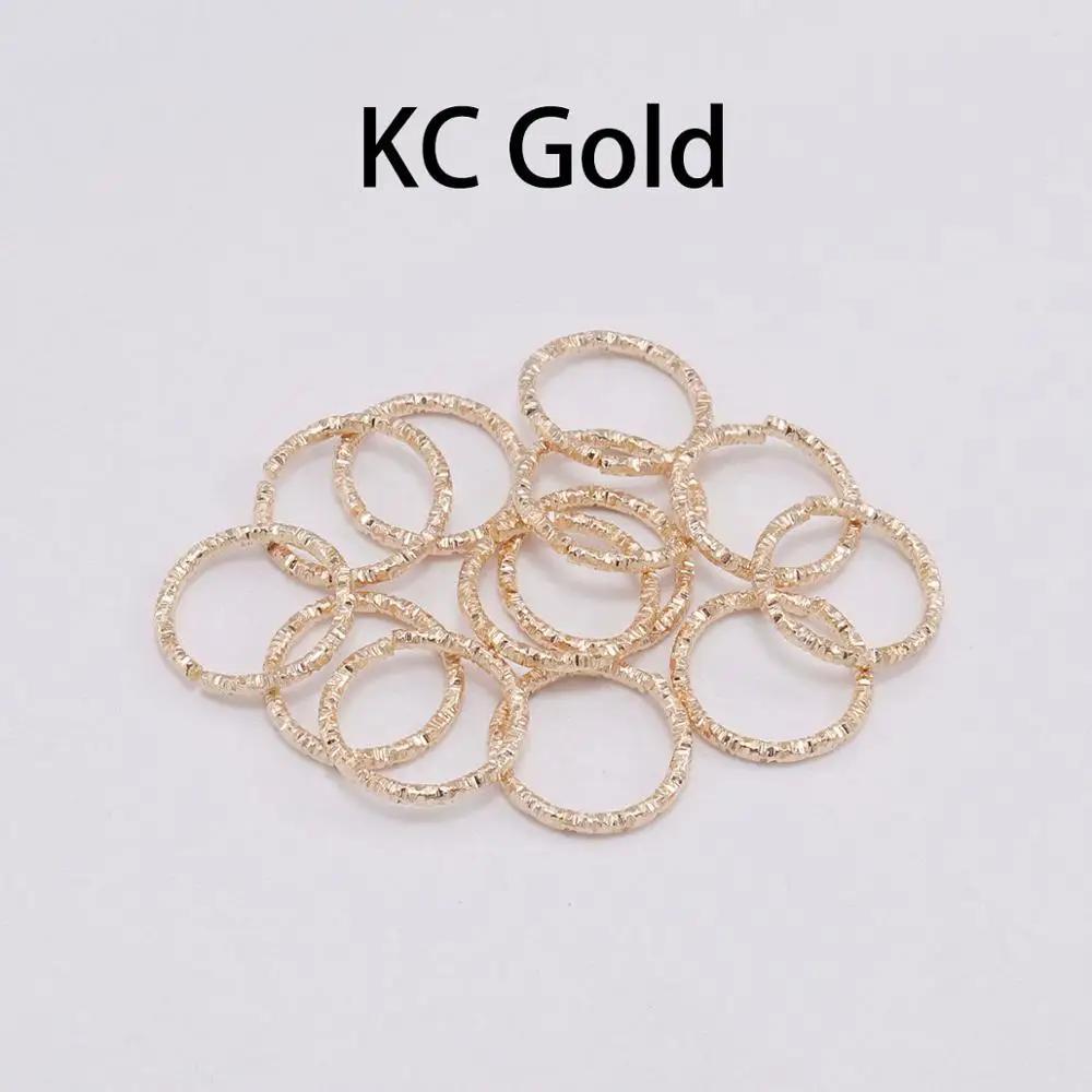 100pcs 8mm Round Jump Rings Twisted Open Split Rings jump rings Connector For Jewelry Makings Findings Supplies DIY 100pcs 1.2 x 8mm