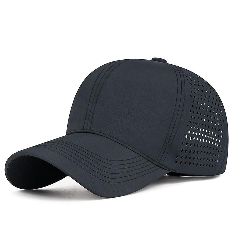 Adjustable Summer Baseball Cap With Laser Ventilation For Men And Women