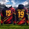 2026 Nauji Specialūs Yamal #19 Spausdinti Hoodies Vaikams Ruduo Ilgomis Rankovėmis Sportiniai Drabužiai Futbolo Puloveris Sportiniai Vaikams/Suaugusiems Viršutiniai Drabužiai