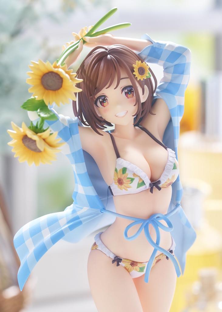 Plum PMOA Morikura En Original Illustration [Sunflower Girl] 17 Scale PVC Pre-painted Finished Figure PF377