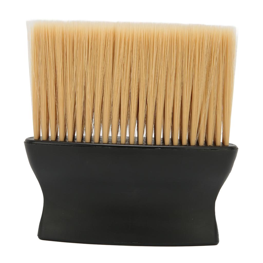 Neck Duster Ergonomic ABS Handle Durable Soft Nylon Bristles Hair Removal Barber Duster for Haircut Hairdressing