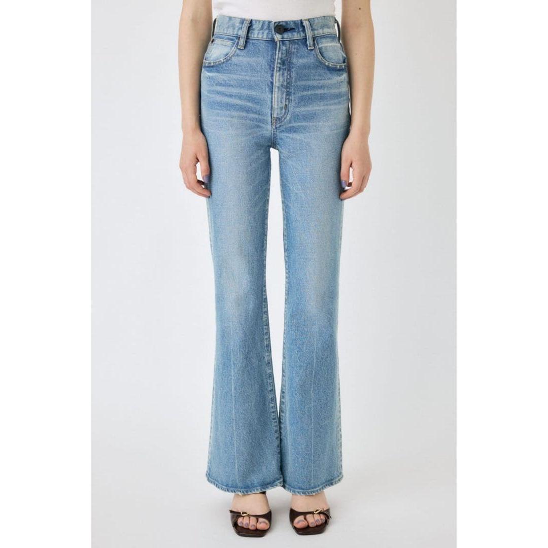 MOUSSY light blue flare denim 25
