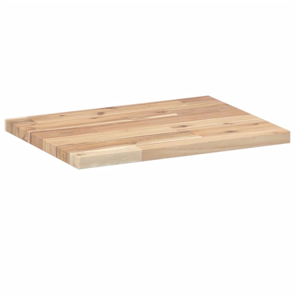 Floating Shelf 60 x 30 x 2 cm Solid Acacia Wood Untreated