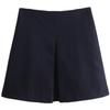 Fashion Style 2024 Spring/Summer New Arrival Women's High Waist All-Matching Wool Blend Pleated Mini Skirt 1195138