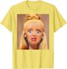 2026 Disgusted FACE Meme Maglietta Unisex e da Donna Estate Cotone Abbigliamento Moda Divertente Girocollo Manica Corta Top Streetwear