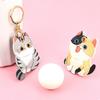 Hanger Animals Keychain Handmade Access Card Cover Multi-color Bag Charm  Bag Pendant