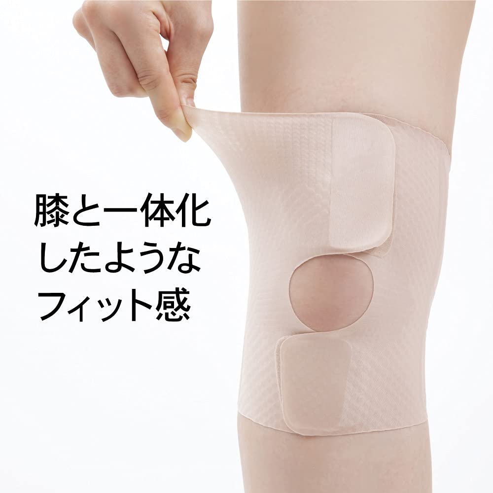 Alphax Knee Support, Thin, Made In Japan, Doctor's Knee Support, Pita Skin, Size M