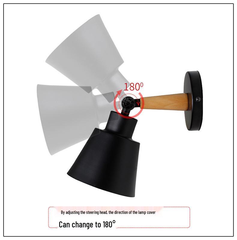 Nordic Modern Macaron Wall Lamp - Bedroom, Restaurant, Corridor, Staircase & Living Room E27 Night Light.